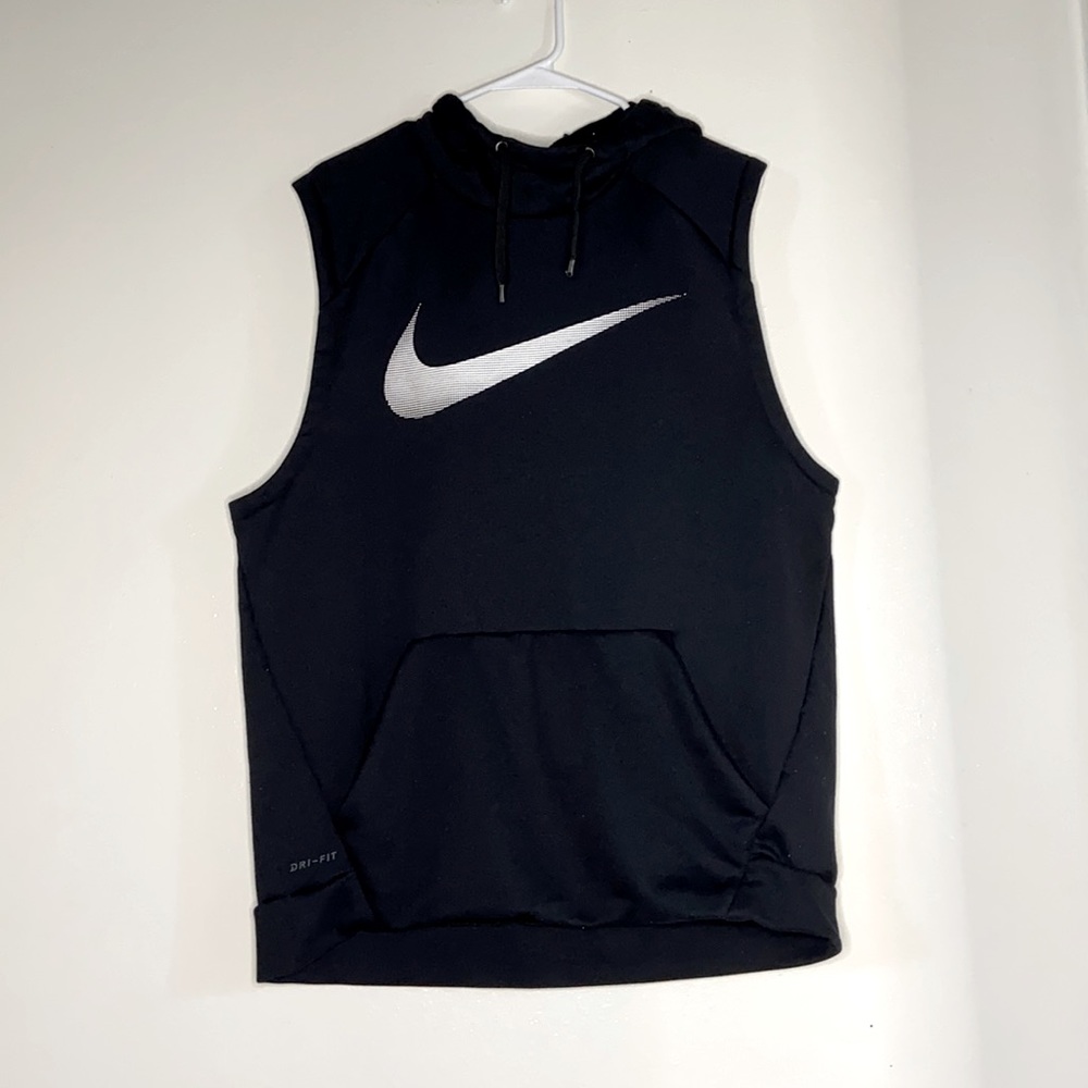 Nike cutoff hoodie